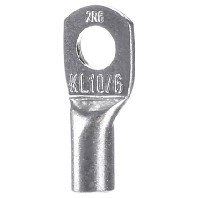 Klauke 2R6 - Tubular cable lug without inspection hole 10qmm M6 tinned, 2R6 - Promotional item