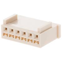 Molex 511910400 2.50mm Pitch Mini-Latch Wire-to-Wire and Wire-to-Board Receptacle Housing, with Guide Rails, 4 Circuits