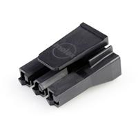 Molex 444412003 7.50mm Pitch Sabre Receptacle Crimp Housing, UL 94V-0, 3 Circuits, Black