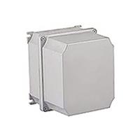 Molex 936040066 GWconnect Enclosure, Die-cast Aluminum, S-8000 Series, with External Mounting Flanges, 166 x 141 x 137mm