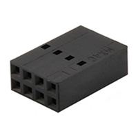 Molex 22552301 2.54mm Pitch SL Crimp Housing, Dual Row, Version A, Non-polarized, 30 Circuits, Black