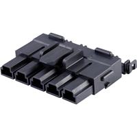 Molex 428160512 10.00mm Pitch Mini-Fit Sr. Receptacle Housing, Single Row, 5 Circuit, Black