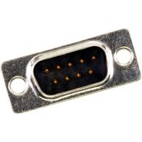 Molex 1727040075 FCT Standard-Density D-Sub Connector, Male, Straight, Solder Cup, Gold Plating, 500