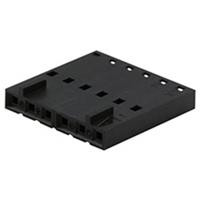 Molex 50579218 SL Crimp Housing, Single Row, Version C, Front Ribs, 18 Circuits, Black