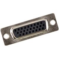 Molex 1731130061 FCT High-Density D-Sub Connector, Female, Straight, Solder Cup, Gold Plating, 26 Circuits