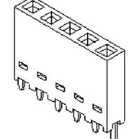 Molex 901471114 C-Grid PC Board Connector, Single Row, Vertical, 14 Circuits, Tin (Sn) Plating