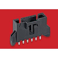 Molex 705450039 2.54mm Pitch SL Header, Single Row 3.05mm Pocket Vertical, Shrouded, with Press-fit Plastic Peg, 5 Circui