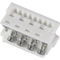 Molex 903270308 Picoflex PF-50, Low Profile, IDT Receptacle, 8 Circuits, White, Tin (Sn) Plated, Bag