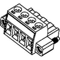 Molex 395340003 5.08mm Pitch Eurostyle Horizontal Plug, with Retention Screws, 3 Circuits