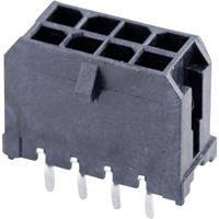 Molex 430450812 Micro-Fit 3.0 Vertical Header, 3.00mm Pitch, Dual Row, 8 Circuits, with PCB Polarizing Peg, Tin, Glow-Wir