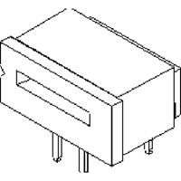 Molex 39532074 1.25mm Pitch Easy-On FFC/FPC Connector, Through-Hole, Right-Angle, ZIF, Top Contact Style, 7 Circuits