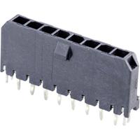 Molex 436500819 Micro-Fit 3.0 Vertical Header, 3.00mm Pitch, Single Row, 8 Circuits, with PCB Press-fit Metal Retention C