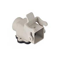 Molex 936010675 GWconnect STD - Standard, Single Lever Bulkhead Mount Housing, Polyamide, with 1 Lever, Right Angle, with