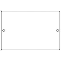 Molex 936040052 GWconnect Enclosure Metal Plate, Zinc-plated Steel, 118 x 78.50 x 1.50mm Outside Dimensions