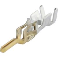 Molex 430310011 Micro-Fit 3.0 Crimp Terminal, Male, with 0.38µm Select Gold (Au) Plated Phosphor Bronze Contact, 26-30 AW