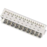 Molex 903270320 Picoflex PF-50, Low Profile, IDT Receptacle, 20 Circuits, White, Tin (Sn) Plated, Bag