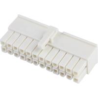 Molex 39012245 Mini-Fit Jr. Receptacle Housing, Dual Row, 24 Circuits, UL 94V-0, Natural