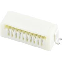 Molex 528521070 Female header (standaard) Totaal aantal polen: 10 Rastermaat: 1 mm Inhoud: 1 stuk(s) Tape on Full reel