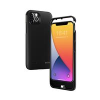 Lunso Battery Power Case hoes - iPhone 12 / iPhone 12 Pro - 5000 mAh - Zwart