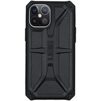 Urban Armor Gear UAG - Monarch backcover hoes - iPhone 12 Pro Max - Zwart + Lunso Tempered Glass