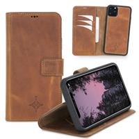 NorthLife 2-in-1 (RFID) bookcase hoes - iPhone 11 Pro Max - Villa Cruoninga Cognac