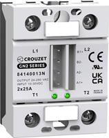 Crouzet SSR GN2 Halfgeleiderrelais Laadstroom (max.): 25 A Schakelspanning (max.): 280 V/AC Speciale nuldoorgang 1 stuk(s)