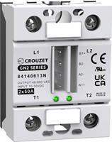 Crouzet SSR GN2 Halfgeleiderrelais Laadstroom (max.): 50 A Schakelspanning (max.): 660 V/AC Speciale nuldoorgang 1 stuk(s)