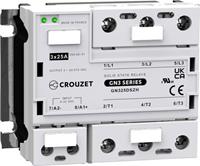Crouzet SSR GN3 Halfgeleiderrelais Laadstroom (max.): 25 A Schakelspanning (max.): 510 V/AC Speciale nuldoorgang 1 stuk(s)