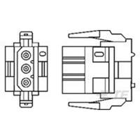 TE Connectivity MR ConnectorsMR Connectors 1-640517-0 AMP