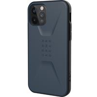 Urban Armor Gear UAG - Civilian backcover hoes - iPhone 13 Pro - Blauw + Lunso Tempered Glass