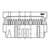 TE Connectivity AMP-LATCH Novo Receptacle ConnectorsAMP-LATCH Novo Receptacle Connectors 3-215919-4 AMP