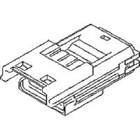 Molex 521160241 Mizu-P25 5.00mm Pitch Waterproof Wire-to-Wire Plug Housing , 2 Circuits, Black