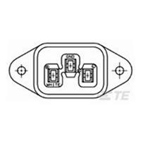 TE Connectivity IB Interconnect ProductsIB Interconnect Products 206637-1 AMP