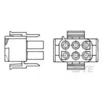 TE Connectivity Universal MATE-N-LOK ConnectorsUniversal MATE-N-LOK Connectors 927712-3 AMP