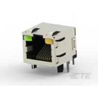 TE Connectivity MODULAR JACKS - INVERTED AND LEDSMODULAR JACKS - INVERTED AND LEDS 2-406549-5 AMP