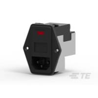 TE Connectivity Power Entry Modules - CorcomPower Entry Modules - Corcom 8-6609930-3 AMP
