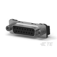TE Connectivity AMPLIMITE Straight Posted Metal ShellAMPLIMITE Straight Posted Metal Shell 3-338314-2 AMP