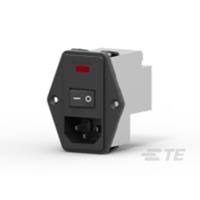 TE Connectivity Power Entry Modules - CorcomPower Entry Modules - Corcom 2-6609929-0 AMP