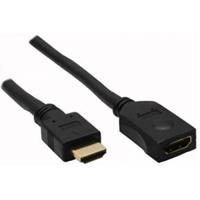 InLine HDMI VerlÃ¤ngerung Stecker / Buchse schwar