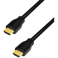 CH0101 LogiLink - 2 m - HDMI Type A (Standard) - HDMI Type A (Standard) - 3D - 14.4 Gbit/s - Black