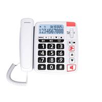 Großtastentelefon Xtra 1150 mit Display und Direktwahltasten, schnurgebunden - Swissvoice