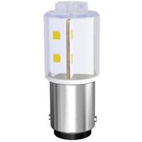 signalconstruct Signal Construct LED-lamp BA15d Wit 24 V DC/AC
