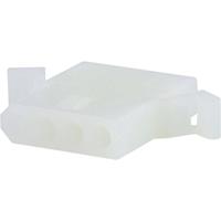 Molex 50291758 1.57mm Diameter Standard .062 Pin and Socket Receptacle Housing, 4 Circuits, with Pre-bent Mounting Ears