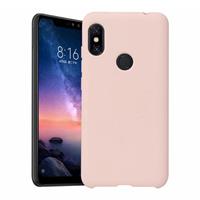 HATOLY Xiaomi Mi 9 Ultraslim Silicone Hoesje TPU Case Cover Roze