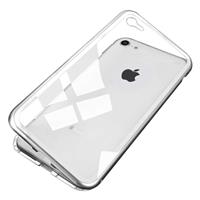 Stuff Certified iPhone 6 Plus Magnetisch 360° Hoesje met Tempered Glass - Full Body Cover Hoesje + Screenprotector Wit