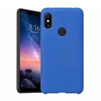 HATOLY Xiaomi Mi 9 SE Ultraslim Silicone Hoesje TPU Case Cover Blauw