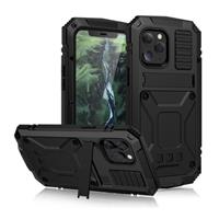 Stuff Certified iPhone 12 Pro 360° Full Body Case Hoesje + Screenprotector - Shockproof Cover Zwart