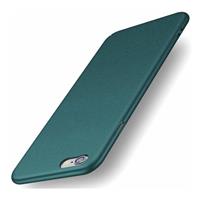 USLION iPhone 6 Ultra Dun Hoesje - Hard Matte Case Cover Groen