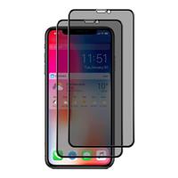 Stuff Certified 2-Pack iPhone XS Max Privacy Screen Protector Full Cover - Tempered Glass Film Gehard Glas Glazen