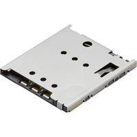 Molex 5039600696 SIM-kaartsleuf Totaal aantal polen: 6 Rastermaat: 2.54 mm 1 stuk(s)